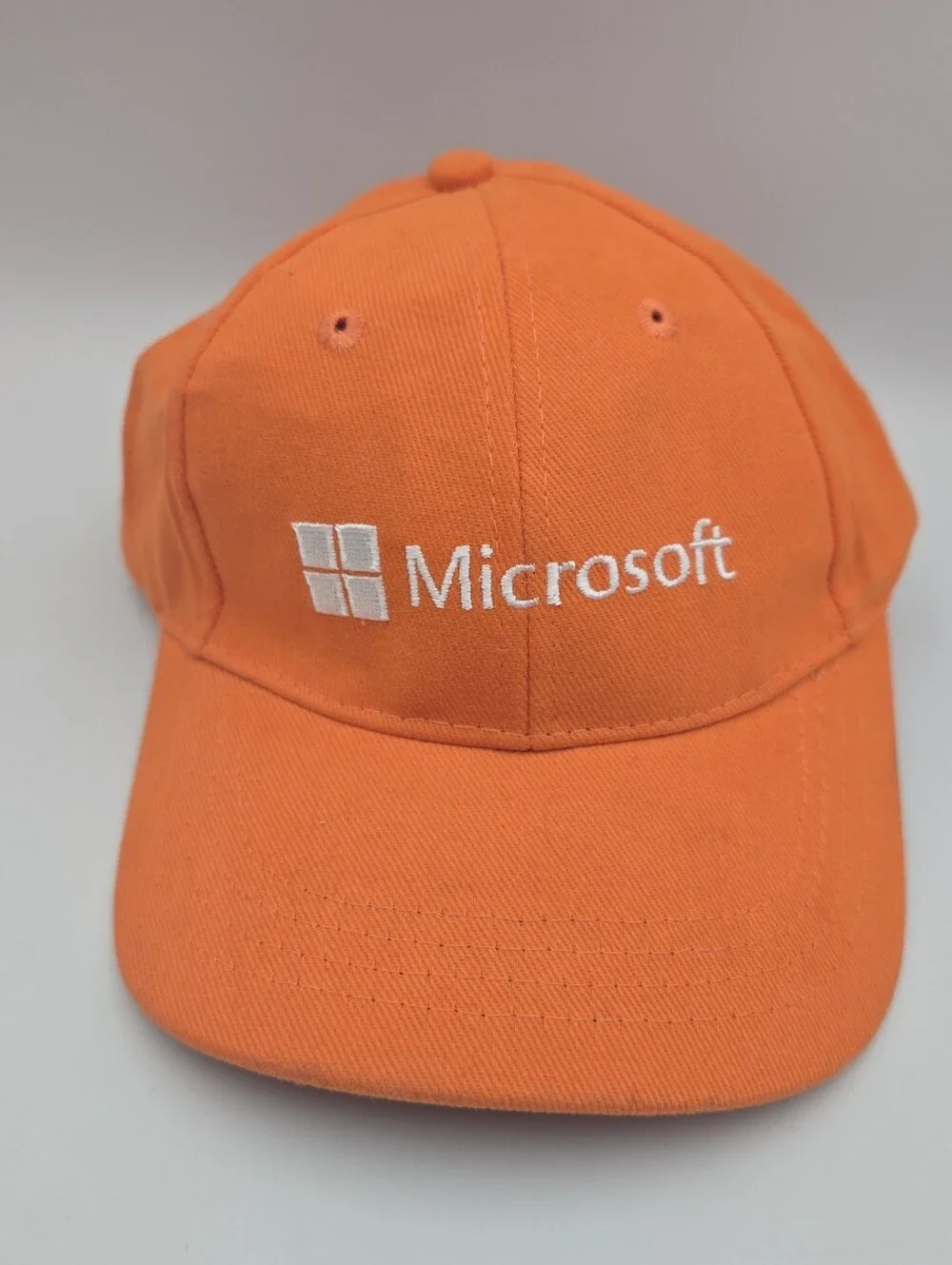 Kids Microsoft Coder Orange Adjustable Cotton Hat 54cm